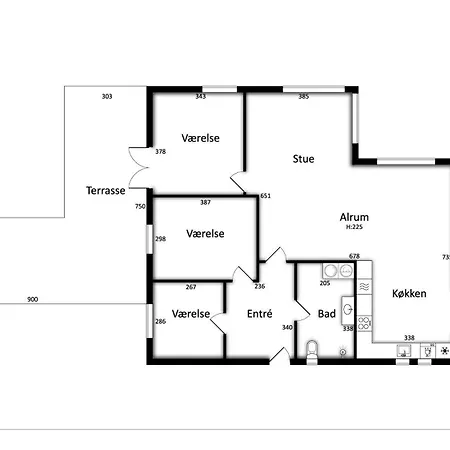 Modern Skagen-house Near And Town スケーエン